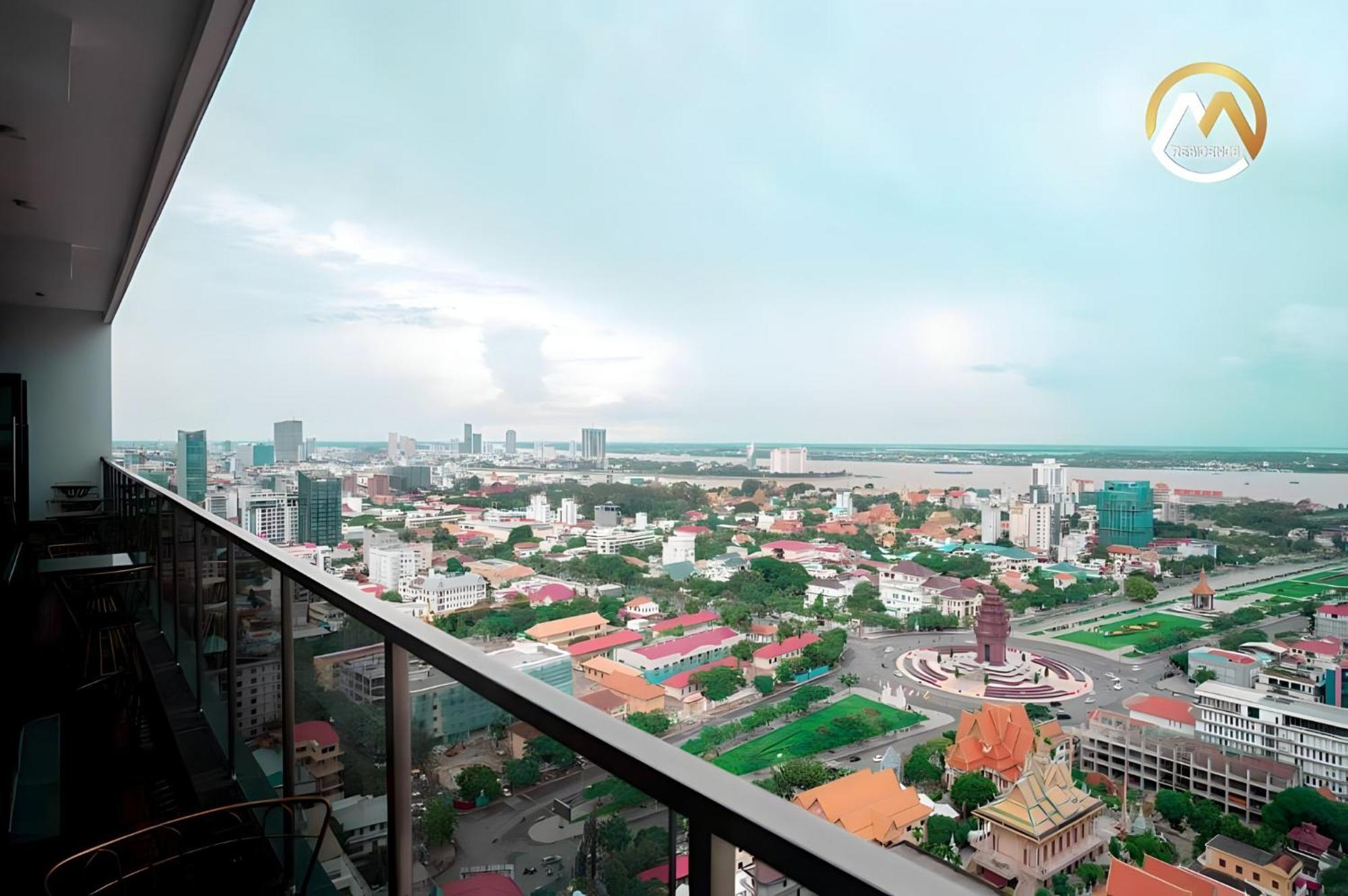 Infinity Pool Hotel Phnom Penh Down To 24 Usd In M Residence Εξωτερικό φωτογραφία